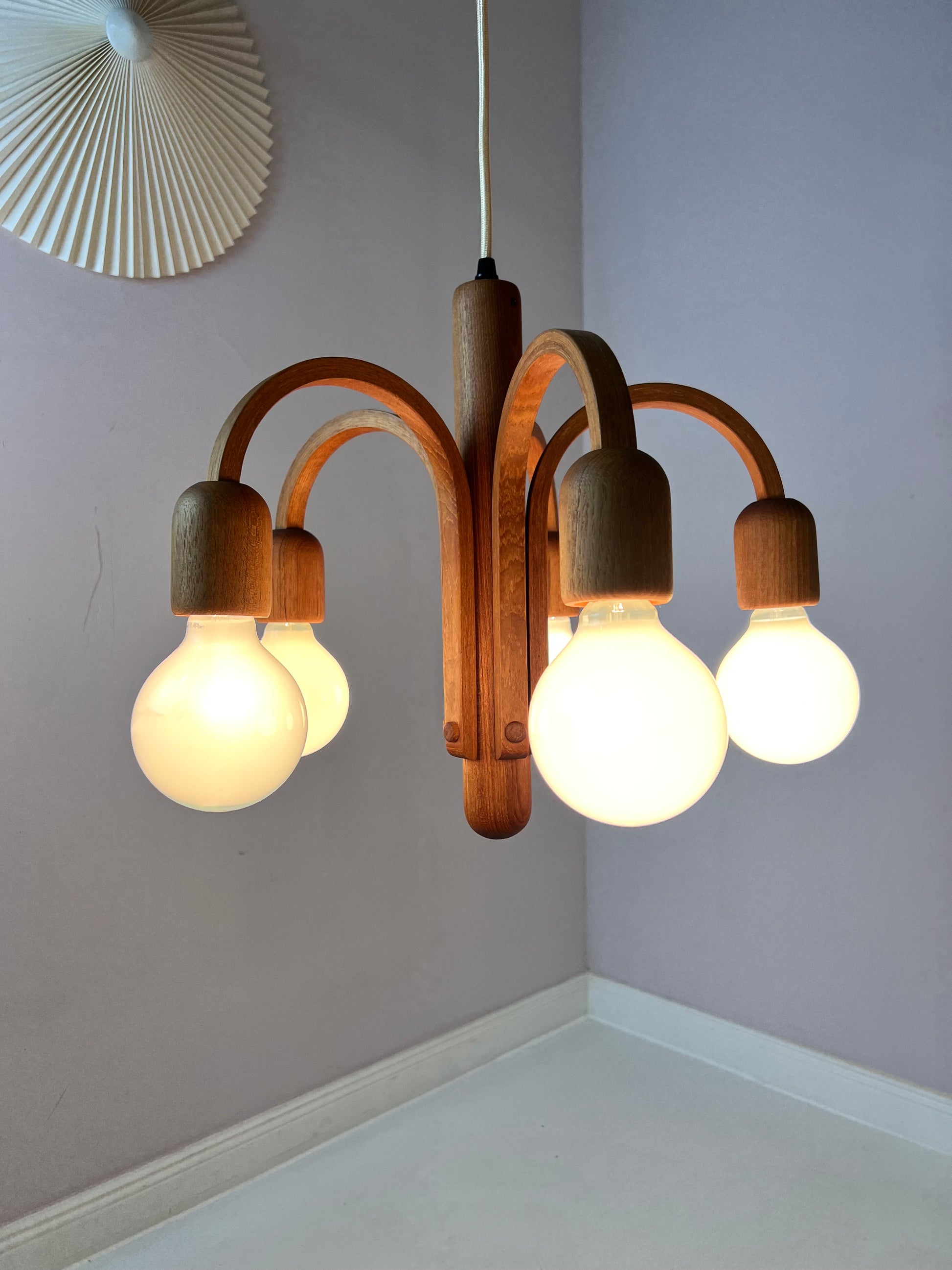 Kronleuchter Teak von DOMUS