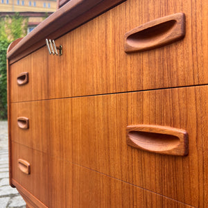 Sekretär Teak aus Dänemark