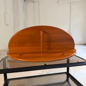 Halbrunde Garderobe Teak von Lysgaard Møbler