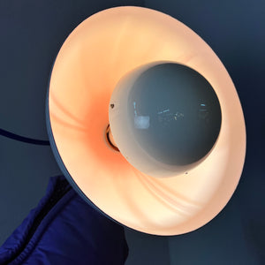 Hängelampe Flowerpot weiß Emaille von Verner Panton für Louis Poulsen