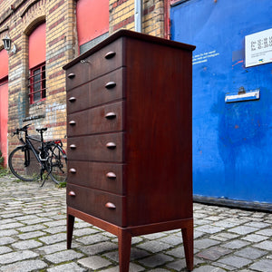 Kommode Teak mit Schloss aus Dänemark