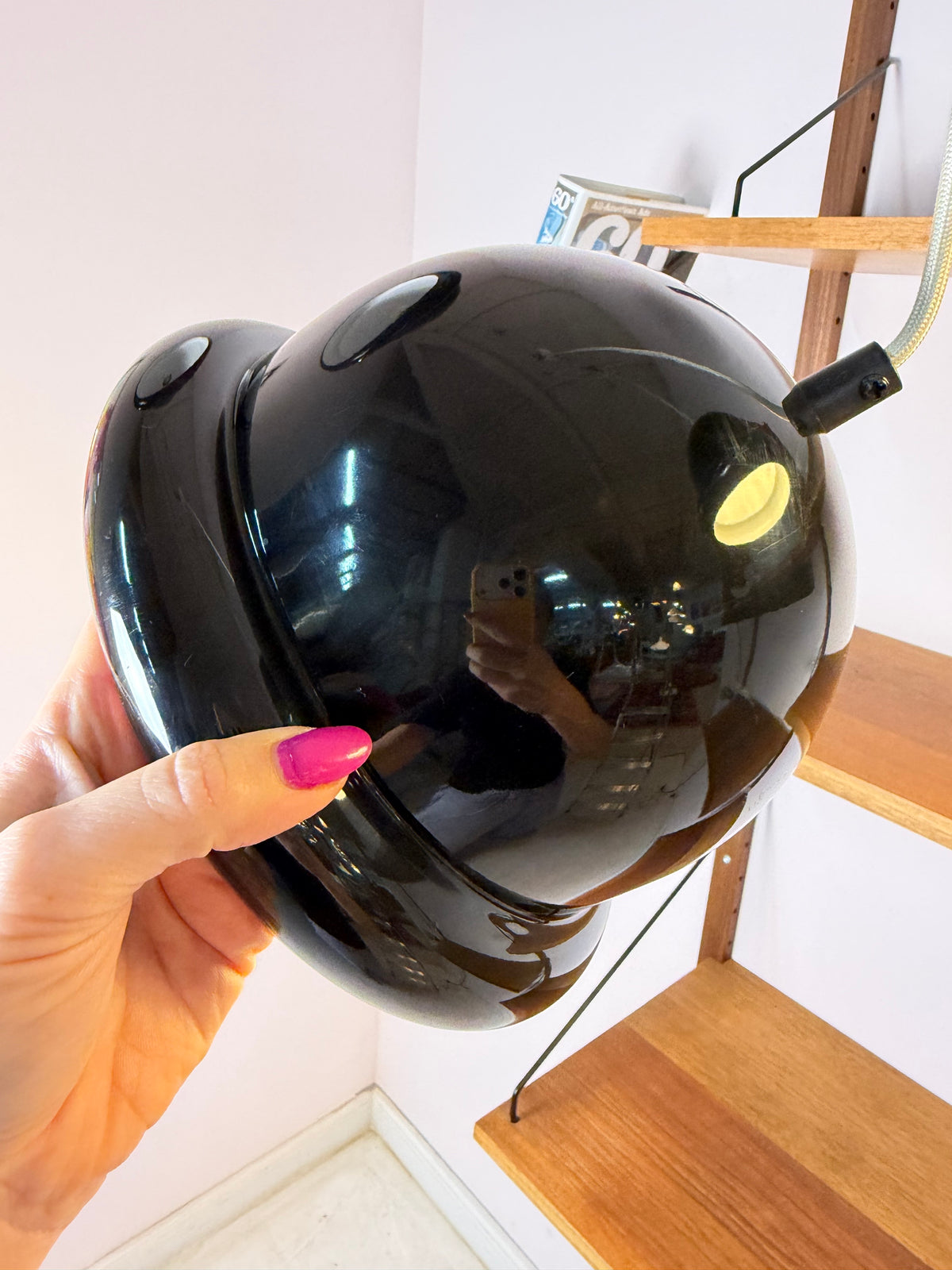 Hängelampe Bowler Hat schwarz