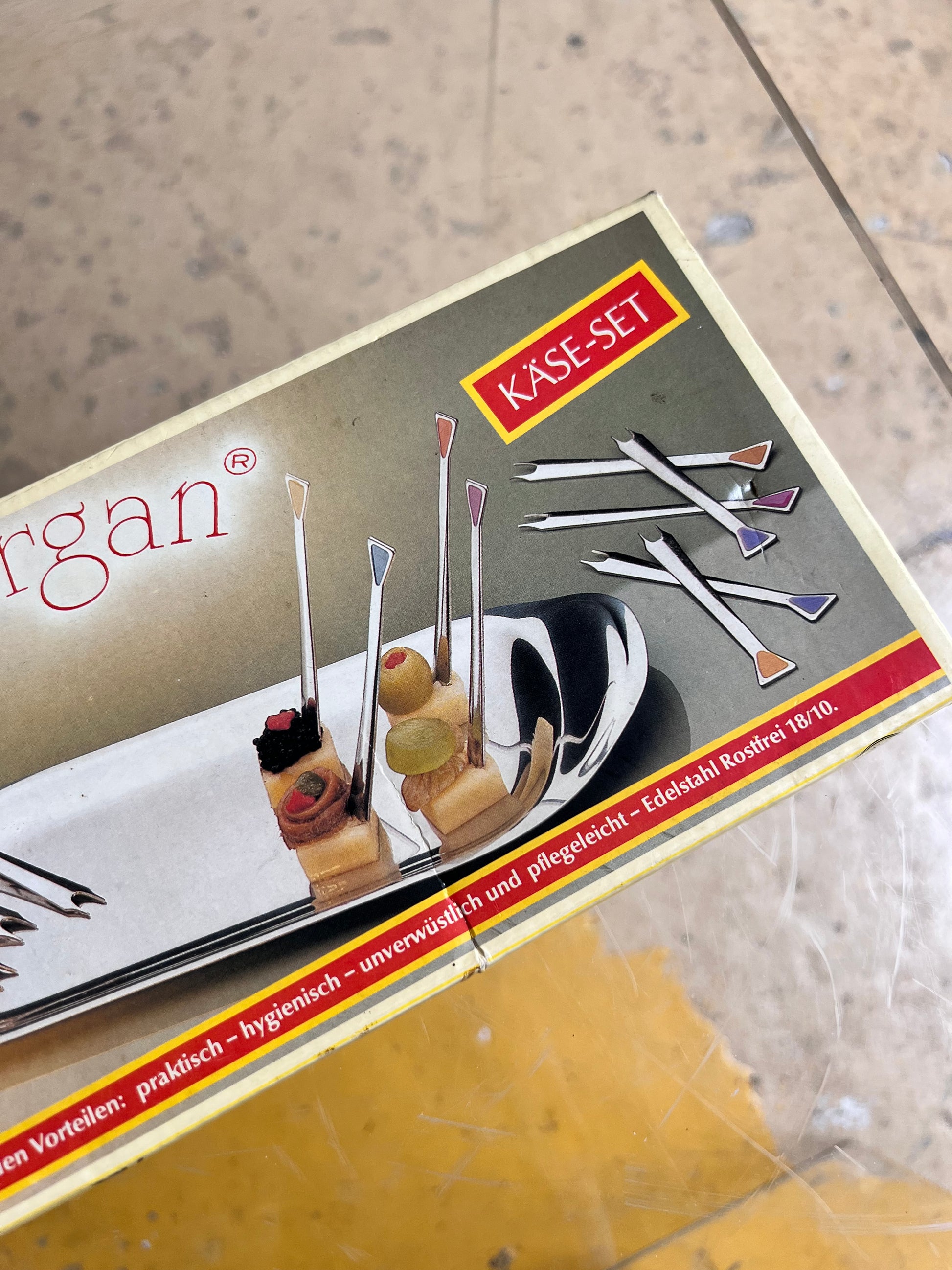 Käse-Set Cromargan von WMF - originalverpackt