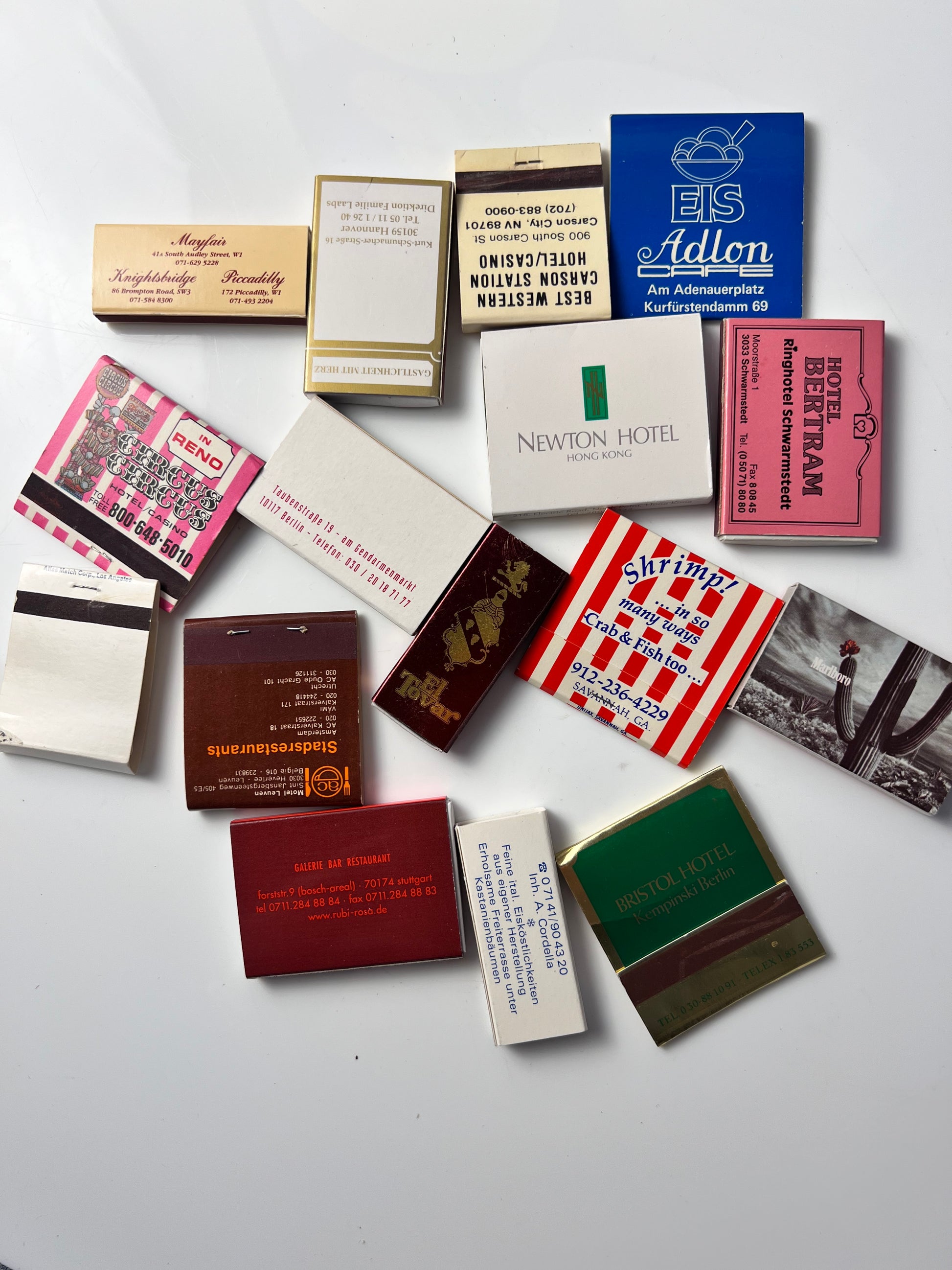 Set: Vintage Streichhölzer