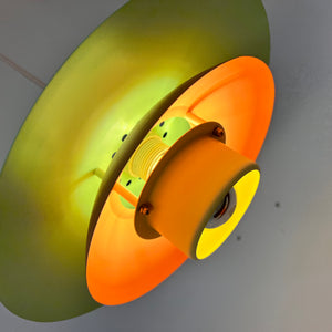 Lamellenlampe neu lackiert, Dänemark