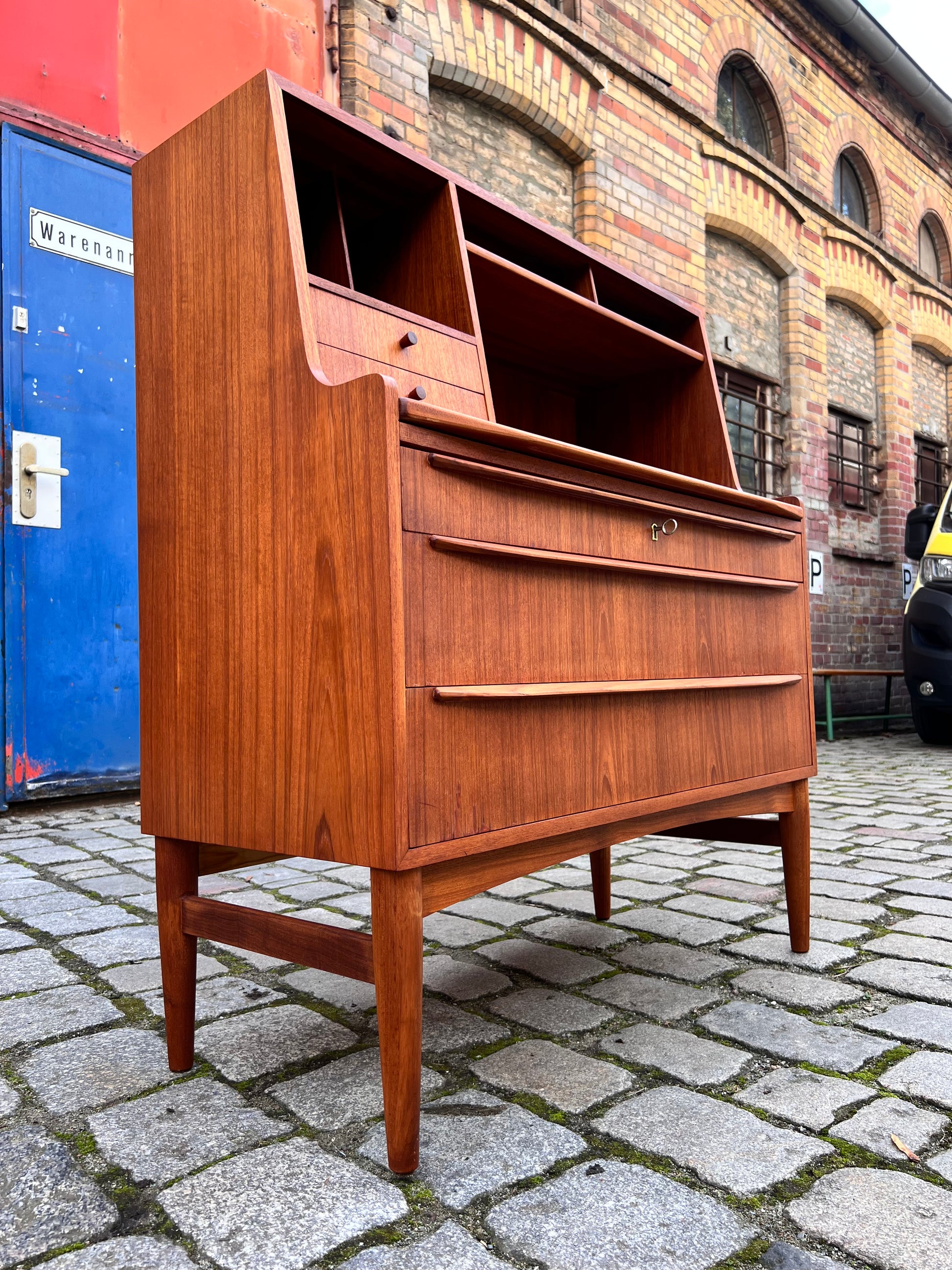 Sekretär Teak aus Dänemark