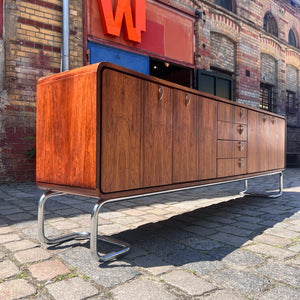 Sideboard Palisander Chrom 70er