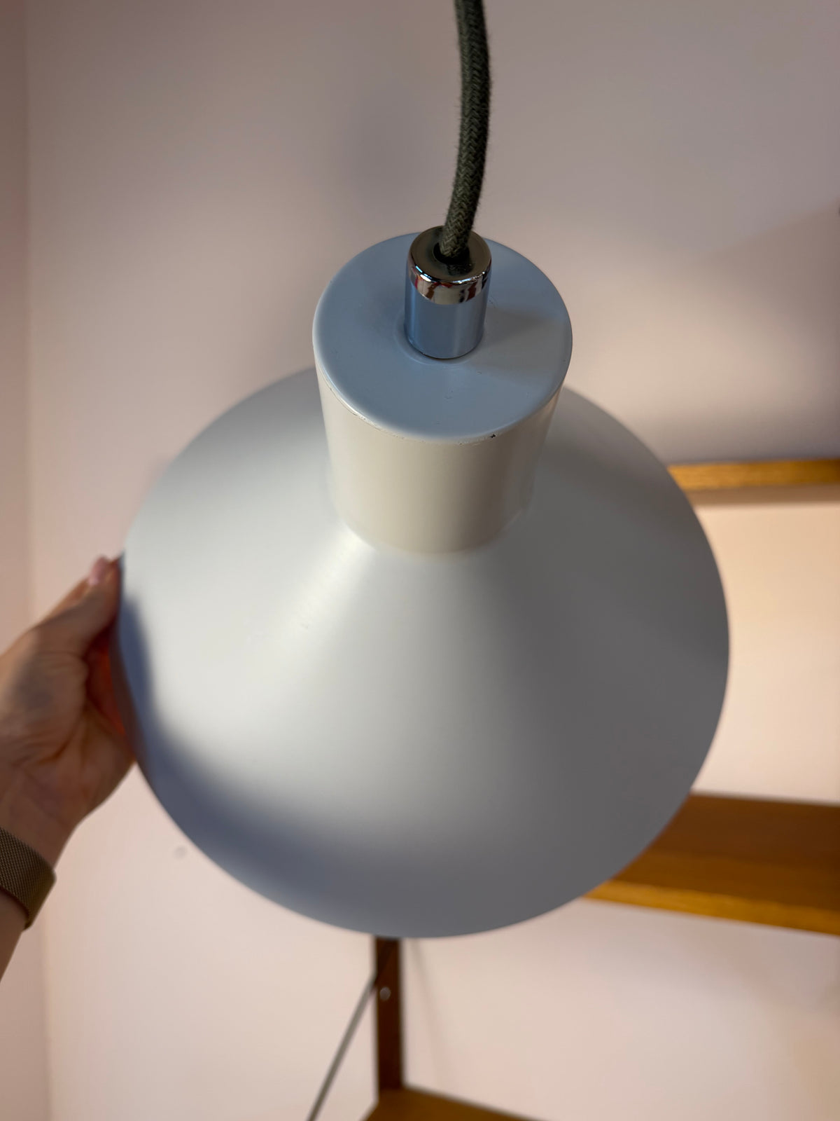 Hängelampe weiß aus Dänemark