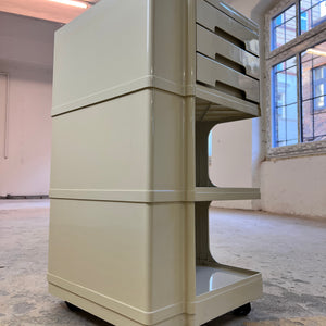 Rollwagen Stile cremeweiß von Giovanni Pelis für Neolt