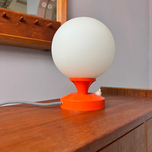 Tischlampe Opalkugel