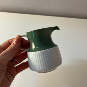 Set: Zucker & Milch Modulation Secunda grün von Tapio Wirkkala für Rosenthal
