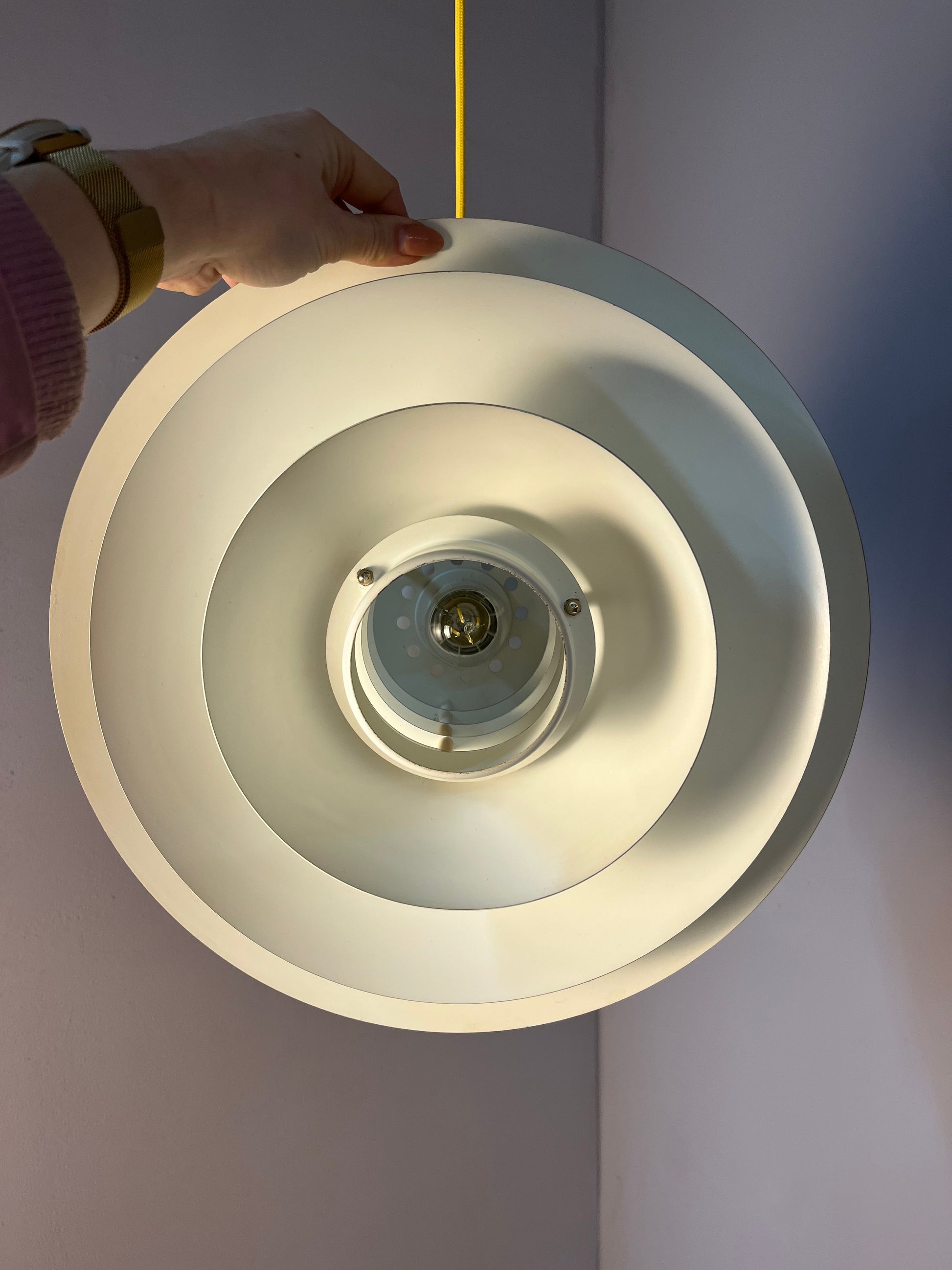 Lamellenlampe Modell 80113 weiß von Formlight