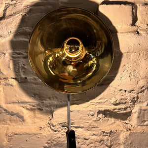 Wandlampe Diskus Messing von STAFF
