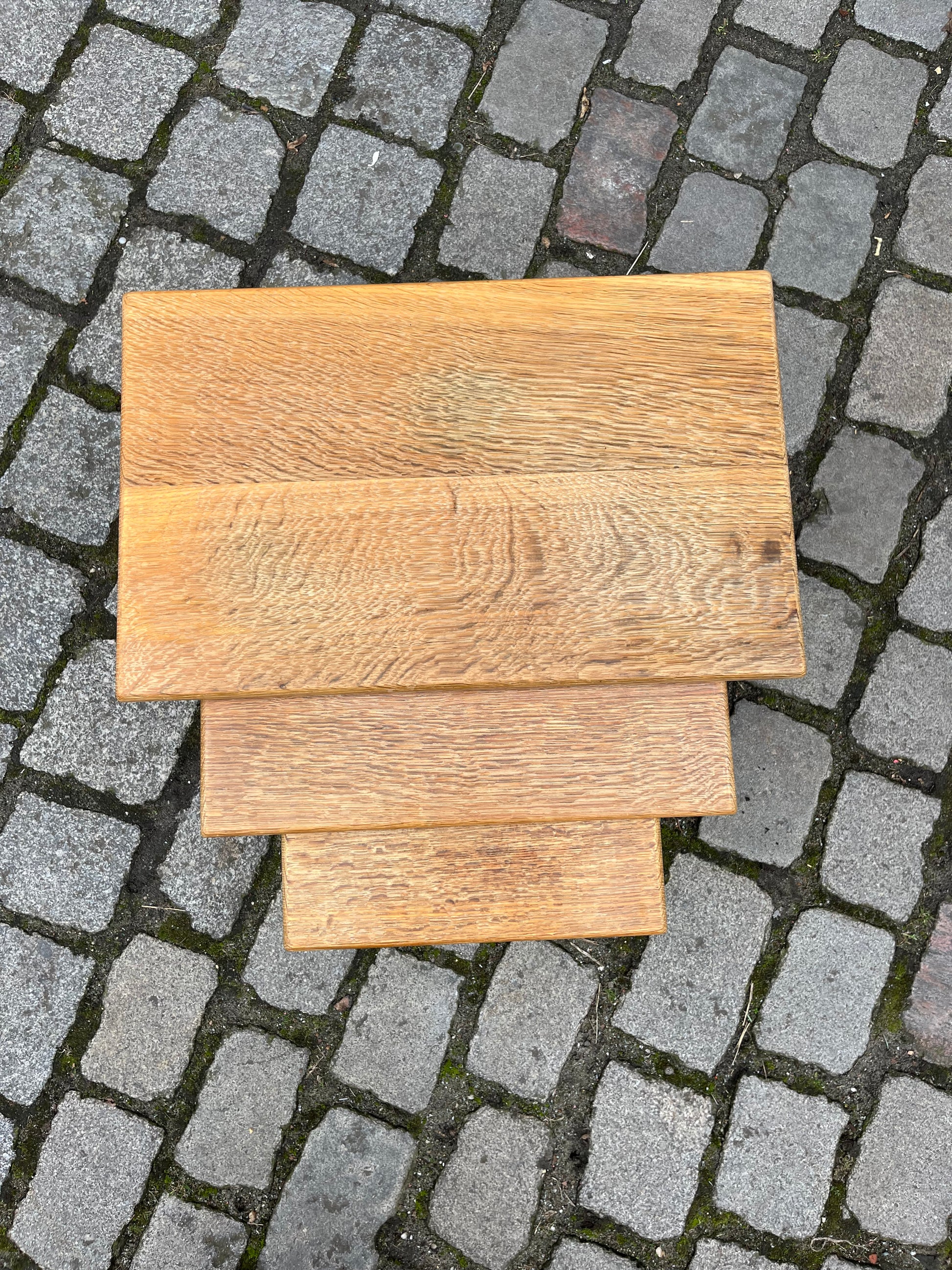 Satztische Eiche von Carl Eriksen für Cemo Möbel Odense