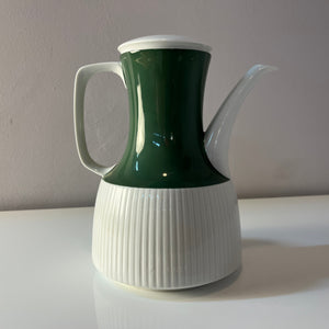 Kaffeekanne Modulation Secunda grün von Tapio Wirkkala für Rosenthal