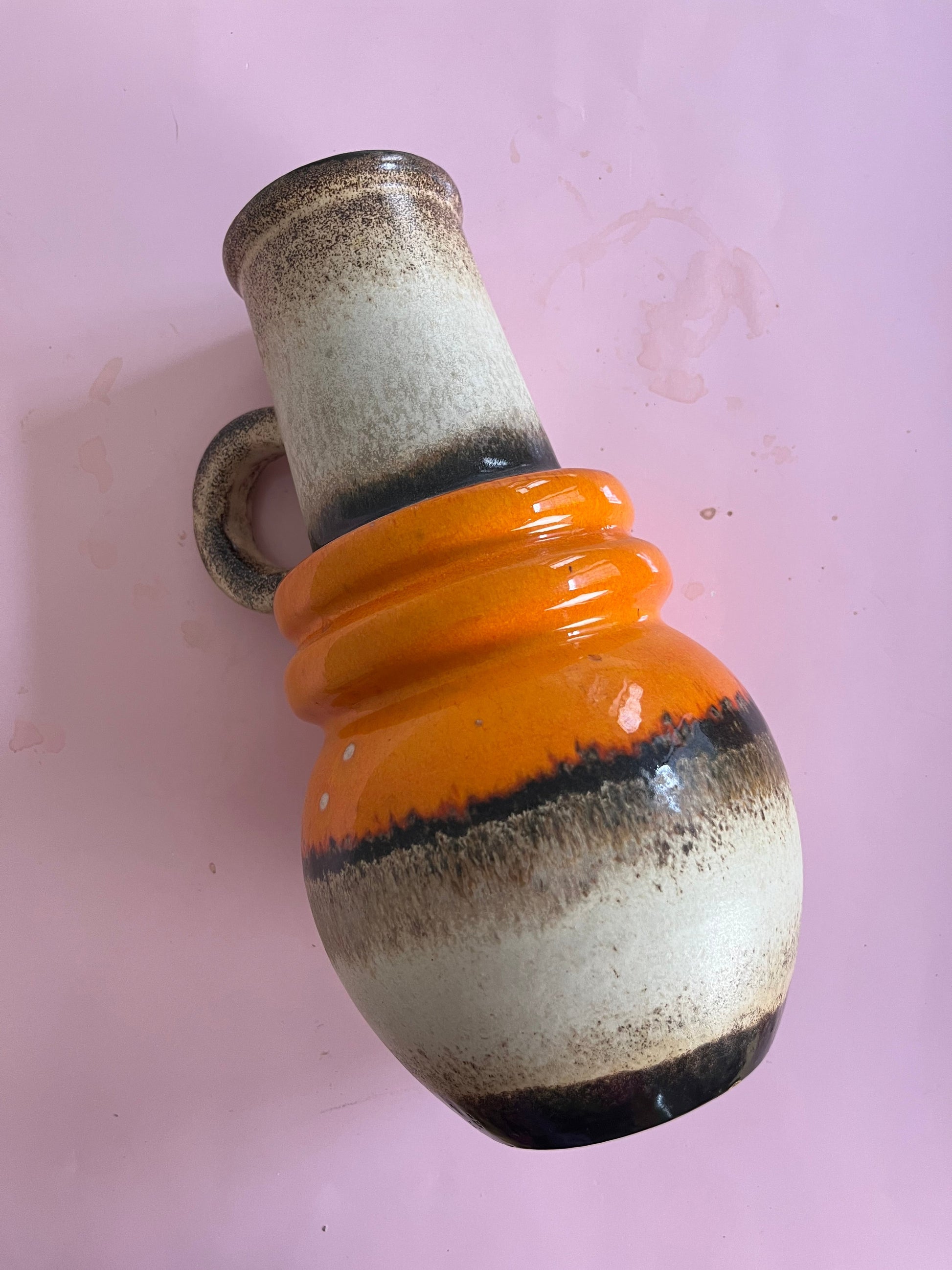 Vase 428-26 Fat Lava von Scheurich West Germany