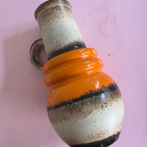 Vase 428-26 Fat Lava von Scheurich West Germany