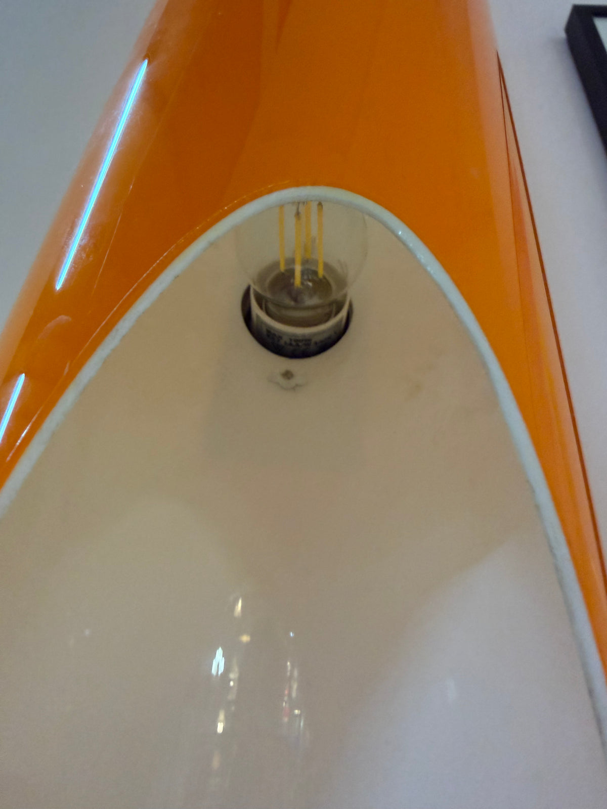 Wandlampe Shakti Wall Fix orange von Marzio Rusconi Clerici für Kundalini