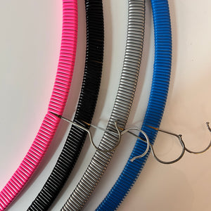 Set: 4x Kleiderbügel pink blau