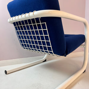 Sessel weiß blau von Friis & Moltke