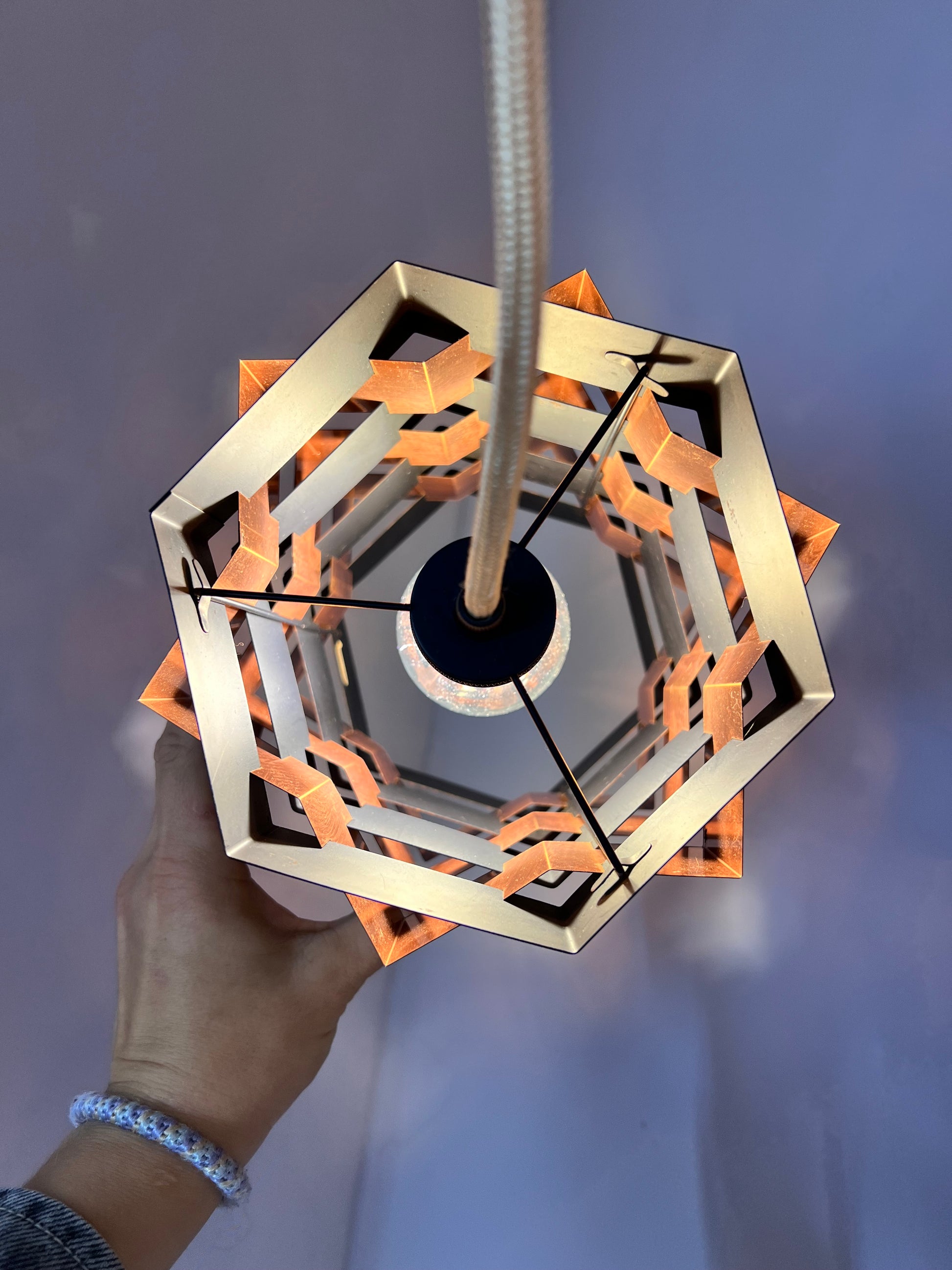 Hängelampe von Svend Aage Holm für Holm Sorensen & Co