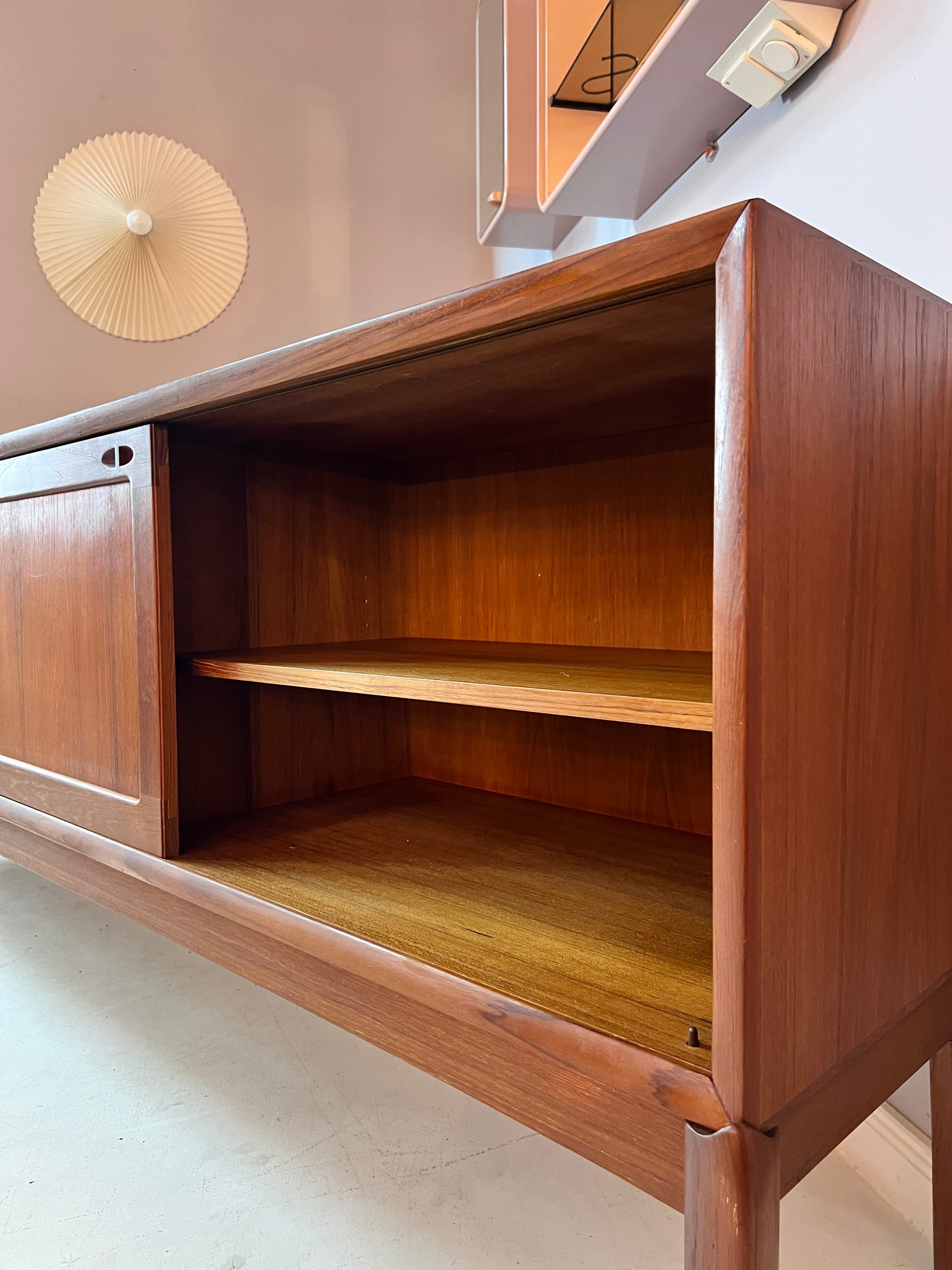 Sideboard Teak von H.W. Klein für Bramin