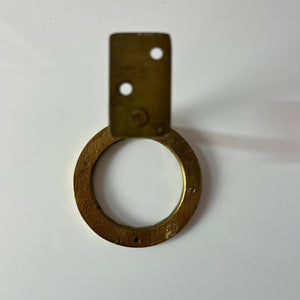 Runder Wandhaken Messing