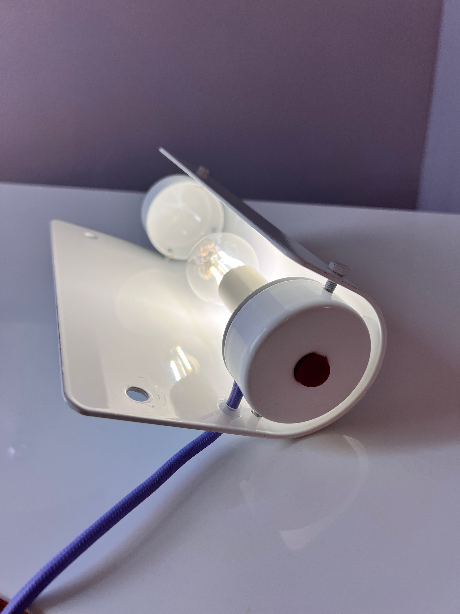 Wandlampe 6/01 weiß von Lampas