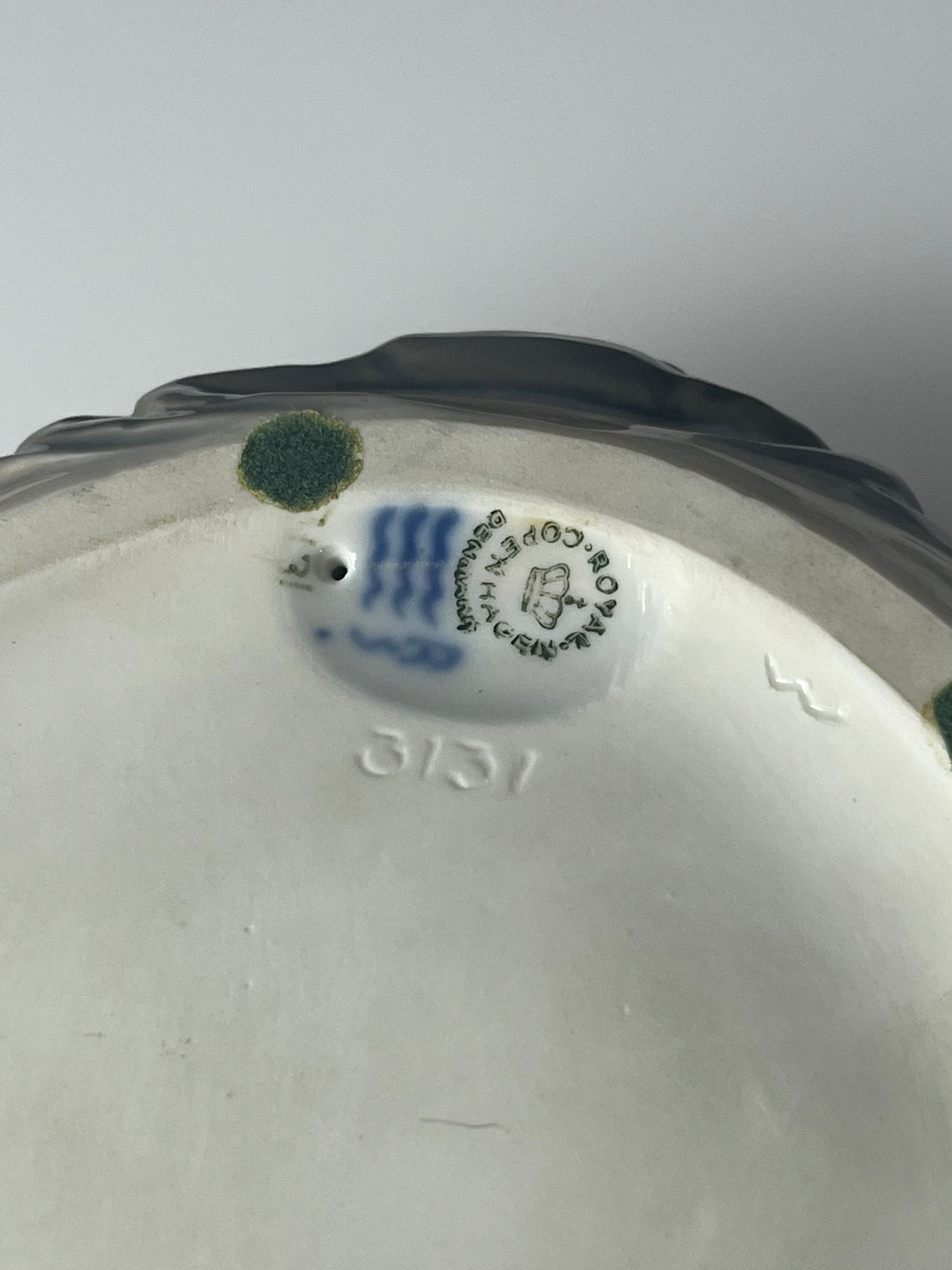 Schale Krebs Typ 3131 von Jørgen Baslov für Royal Copenhagen