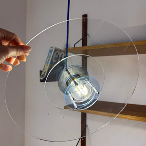 Lamellenlampe Modell Space Acrylglas von Design Light