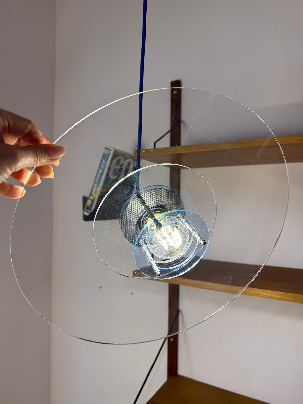 Lamellenlampe Modell Space Acrylglas von Design Light