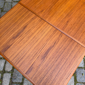 Ausziehbarer Esstisch Teak aus Dänemark