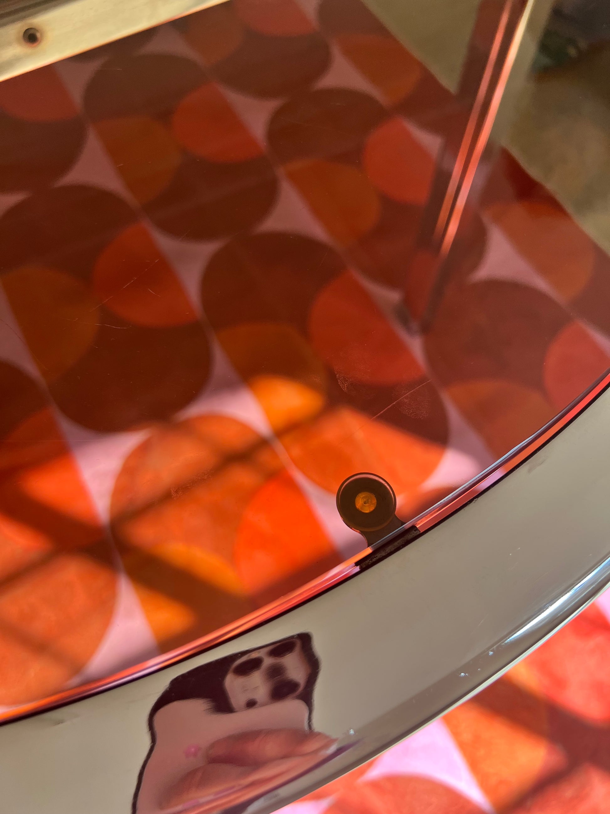 Ovaler Esstisch Rauchglas Chrom