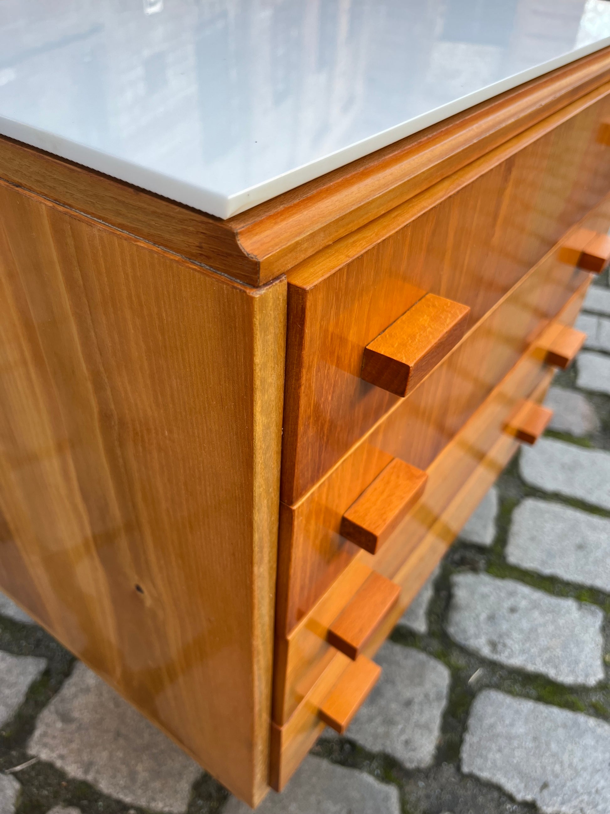 Set: 2 Nachttische von František Mezulánik für Nový Domov