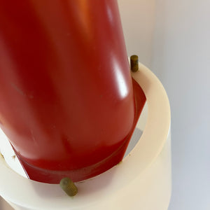 Küchenlampe rot weiß Kunststoff von Philips Holland