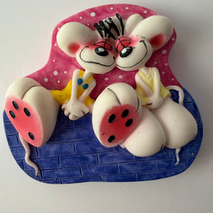 Diddl & Diddlina Magnet von Thomas Goletz