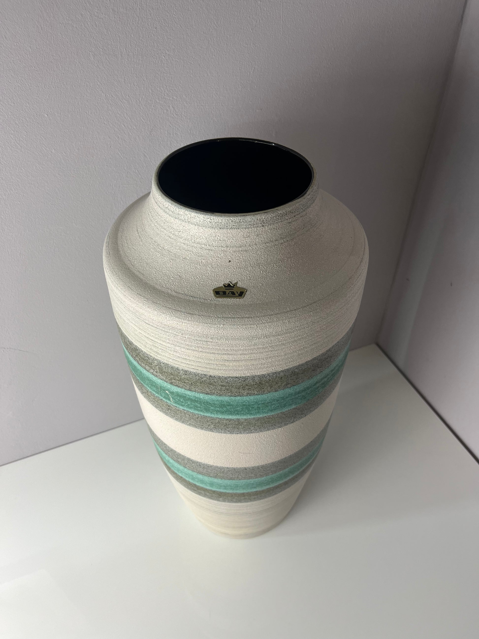 Bodenvase 628-50 türkis grau von Bay Keramik