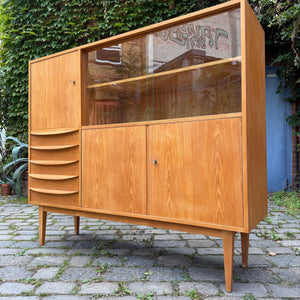 Highboard Typ 602/G Esche von Franz Ehrlich für Hellerau
