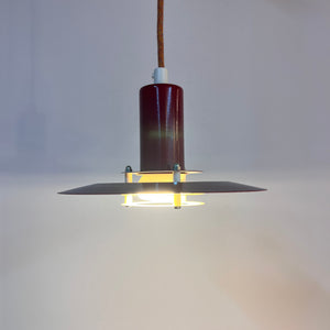 Lamellenlampe Typ 4020 dunkelrot von LYFA