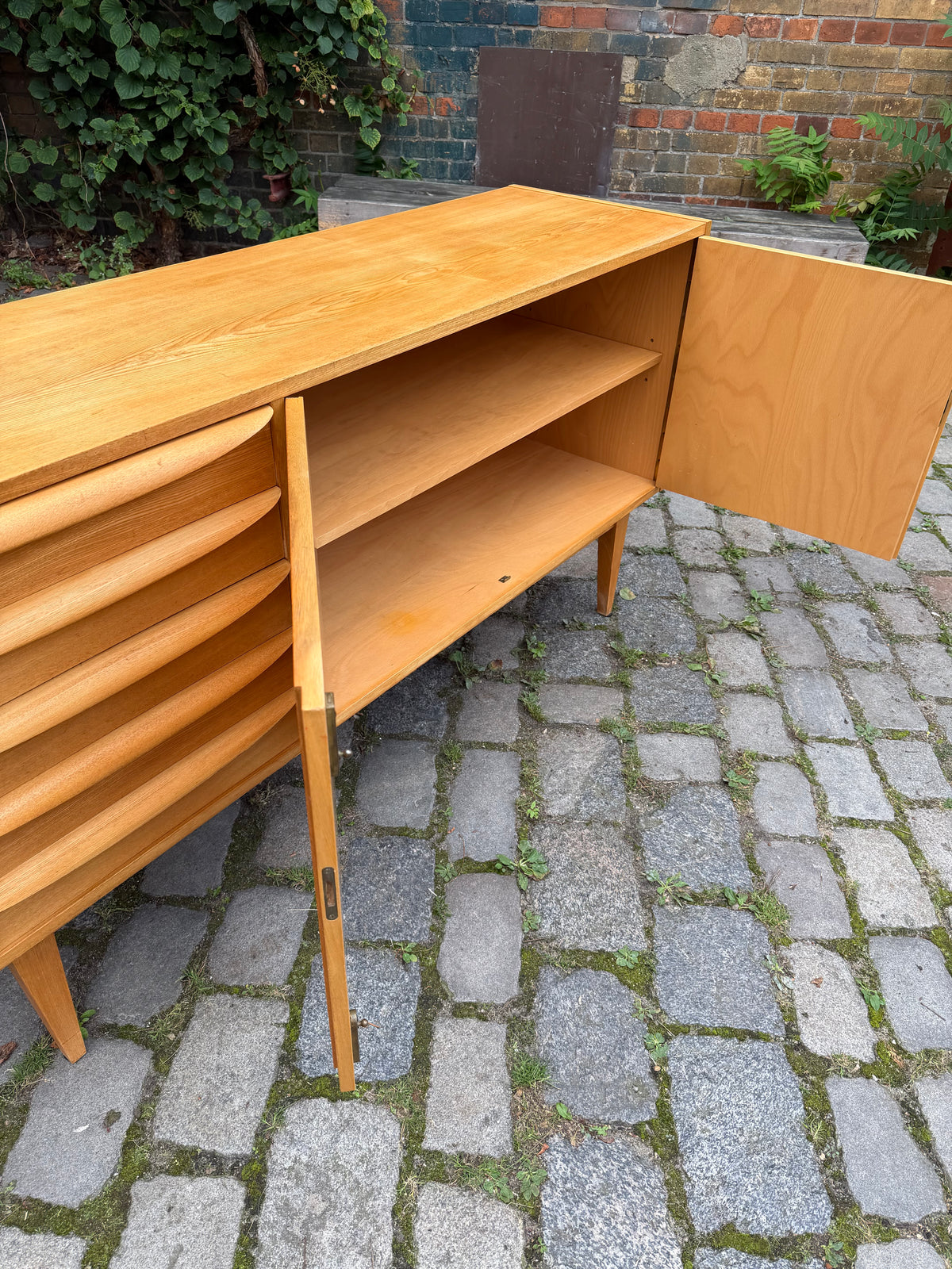 Sideboard Typ 602/K Esche von Franz Ehrlich für Hellerau