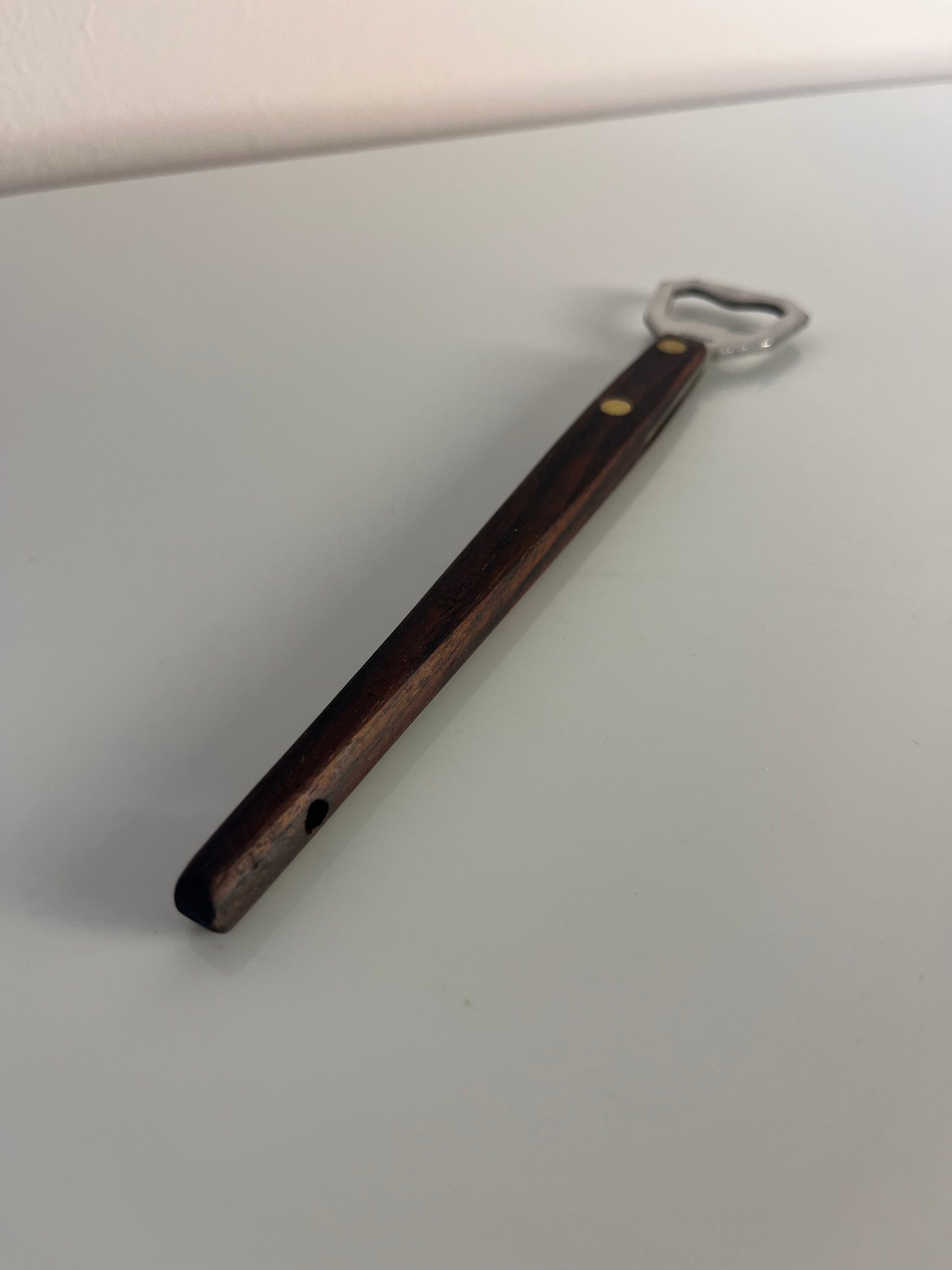 Flaschenöffner Teak aus Dänemark