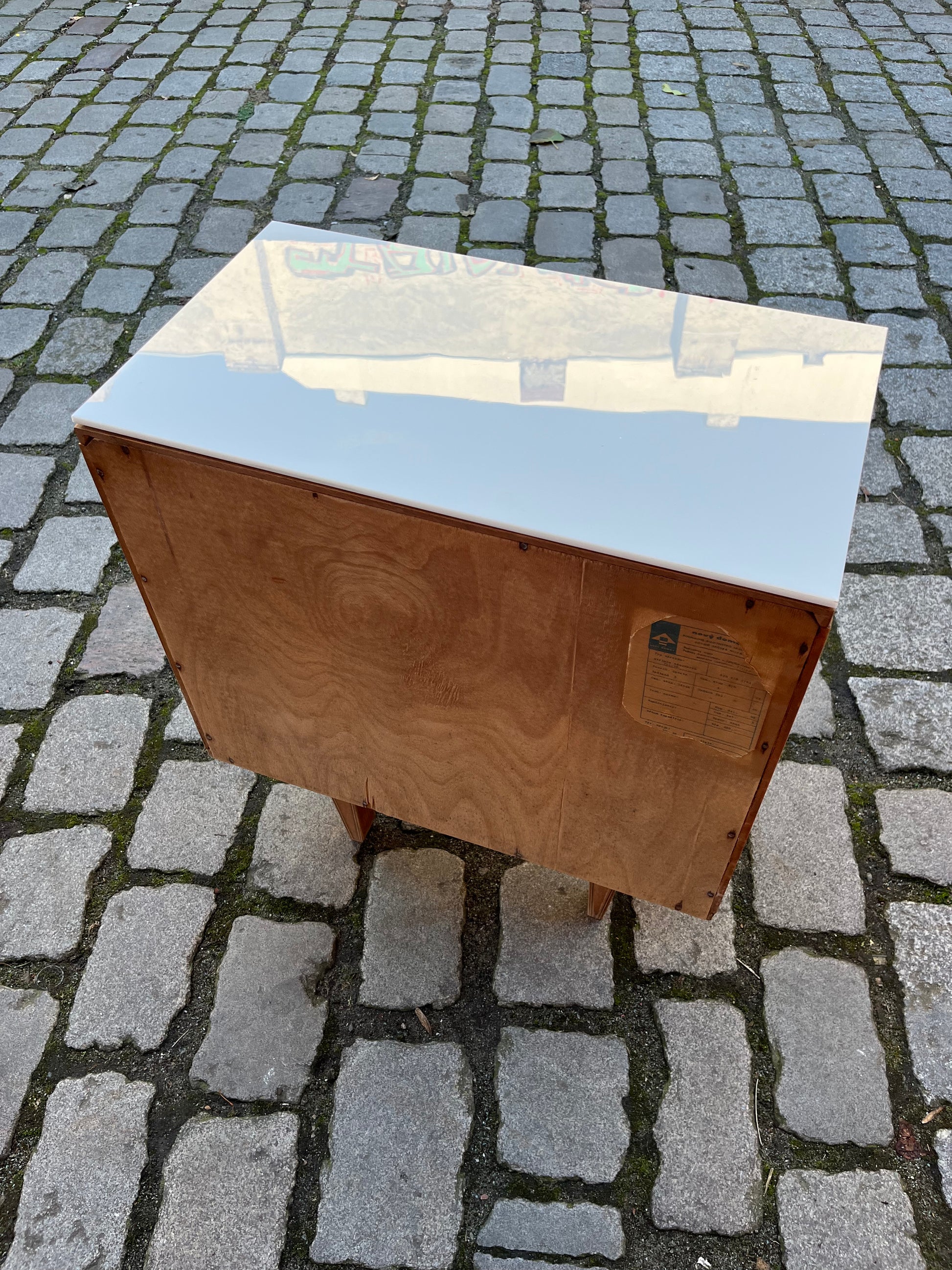 Set: 2 Nachttische von František Mezulánik für Nový Domov