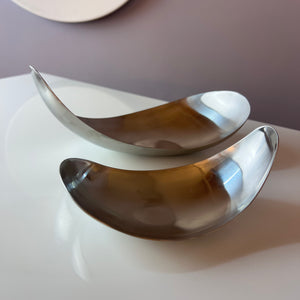 Set: Servierschalen Leaf von Helle Damkjær für Georg Jensen