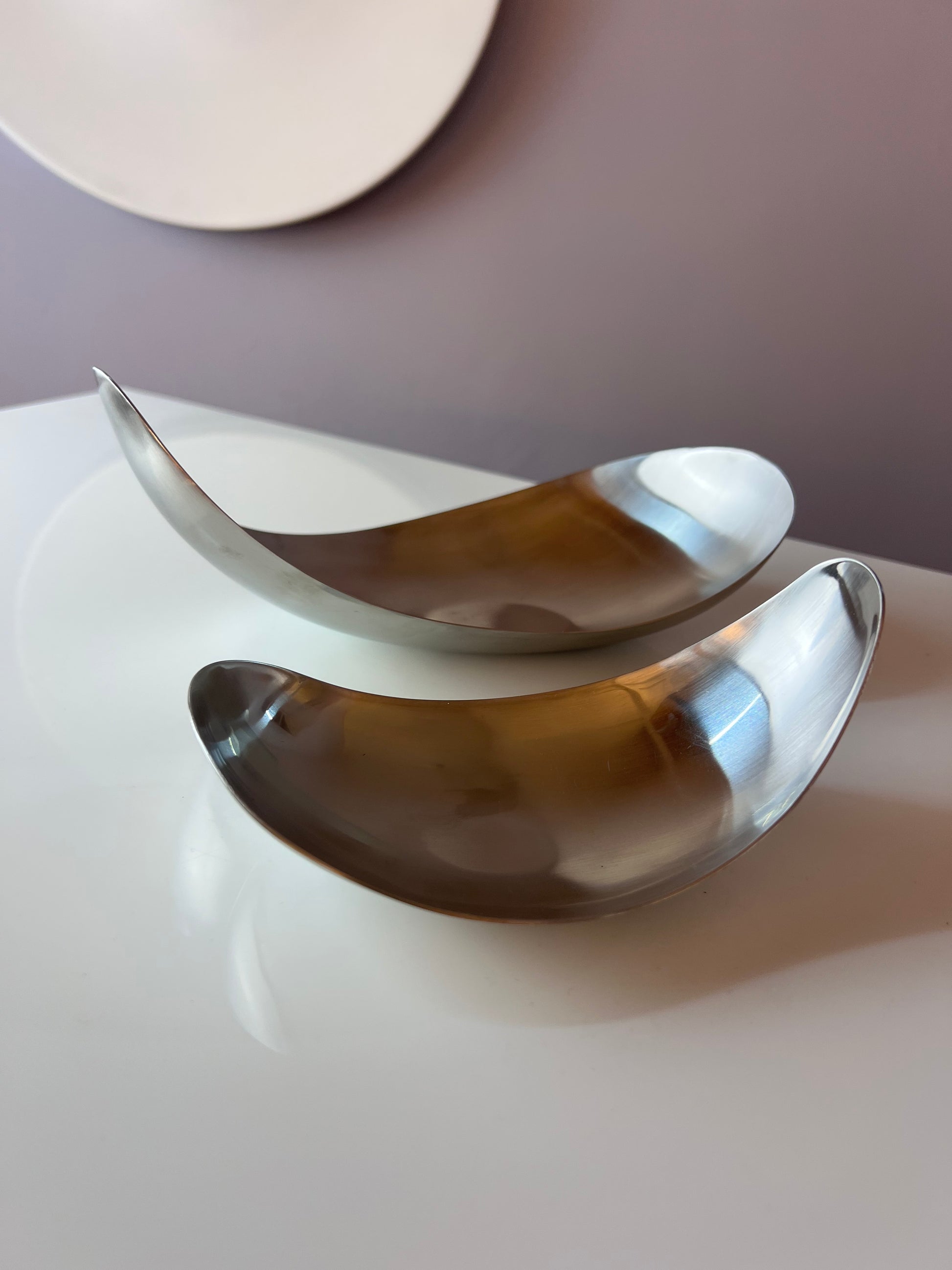 Set: Servierschalen Leaf von Helle Damkjær für Georg Jensen