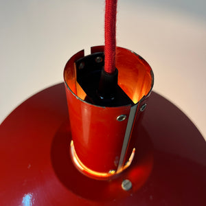 Lamellenlampe Flipper rot von Mogens Davidsen für von SC Sørensen