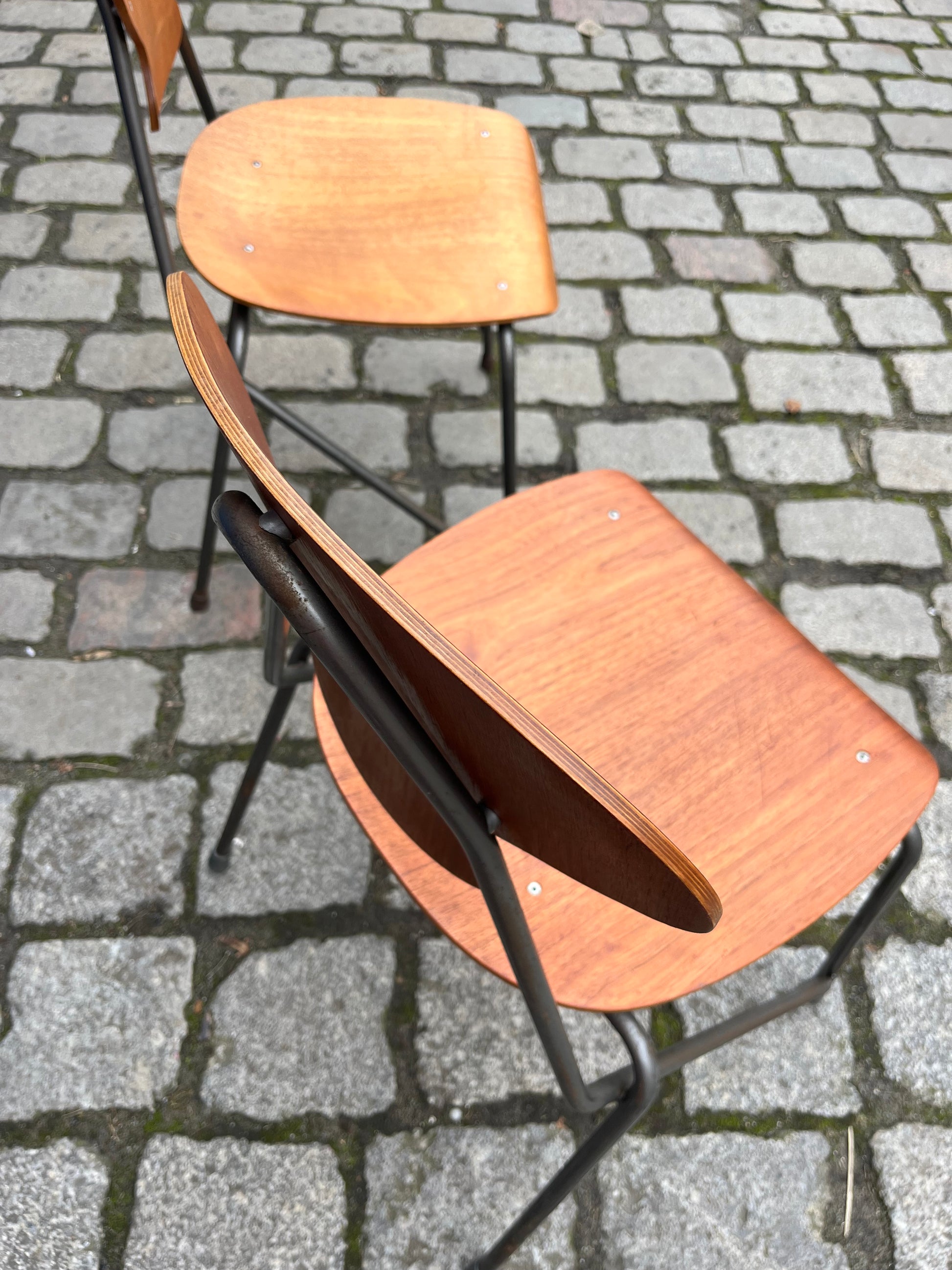 Set: 2x Stuhl Bugholz von Steen Eiler Rasmussen & Kai Lyngfeldt Larsen für Danbork