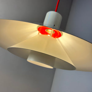 Lamellenlampe Trapez von Christian Hvidt für Nordisk Solar