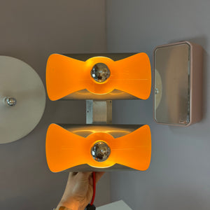 Wandlampe gelb silber von Massive