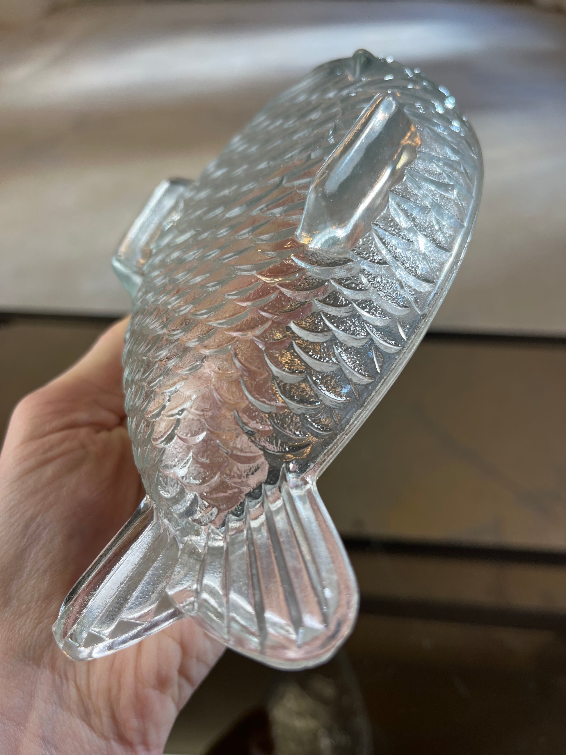 Schale Fisch von Ankerglas Bernsdorf