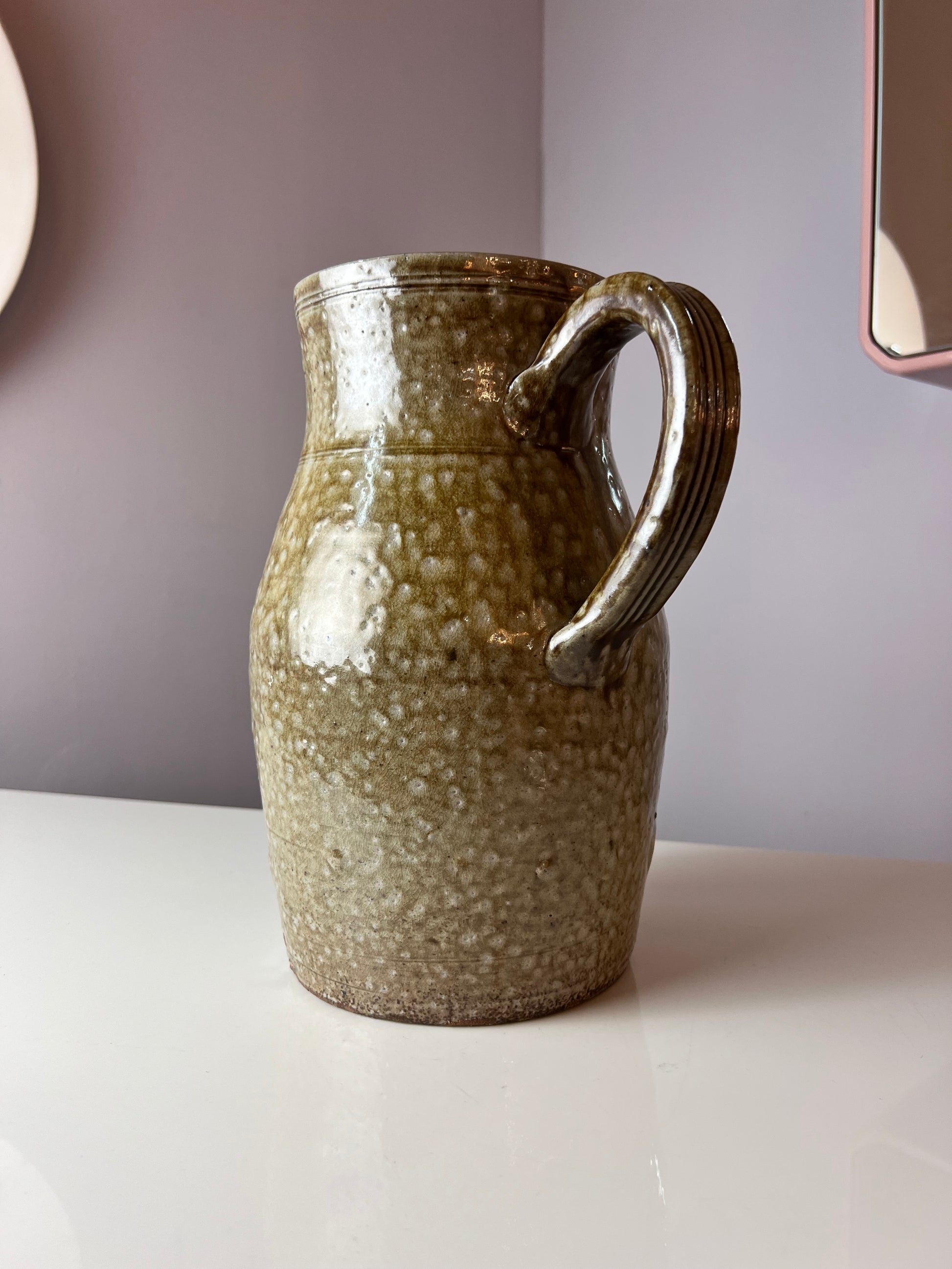 Krug grau Keramik von Grit Stone aus Portugal